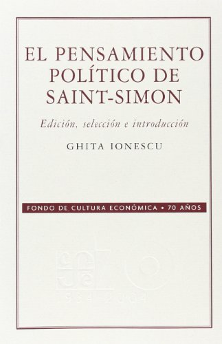 Beispielbild fr Pensamiento Politico de Saint-simon,el: 36 zum Verkauf von Hamelyn