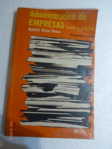 Stock image for Administracion de empresas/ Business Administration (Spanish Edition) for sale by ThriftBooks-Dallas