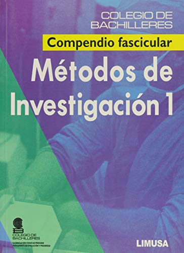 9789681865085: Metodos de investigacion / Methods of Investigation: Compendio Fascicular/ Fascicle Compendium (Spanish Edition)