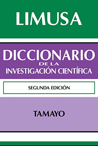 Stock image for (2) DICCIONARIO DE INVESTIGACION CIENTIFICA CA.2EDIC. for sale by Zilis Select Books