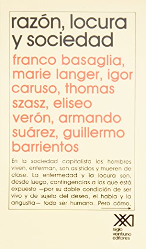 Imagen de archivo de Razn, locura y sociedad (Spanish Edition) a la venta por GF Books, Inc.