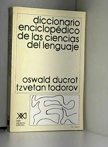 Stock image for Diccionario Enciclopedico de las Ciencias del Lenguaje for sale by HPB-Red