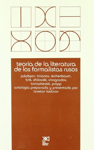 Imagen de archivo de Teoria de la Literatura de Los Formalistas Rusos (Spanish Edition) [Paperback. a la venta por Iridium_Books