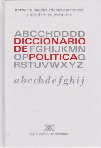 Imagen de archivo de Diccionario De Poltica 2 Volmenes A-Z 1 Volmen Suplemento a la venta por Guido Soroka Bookseller