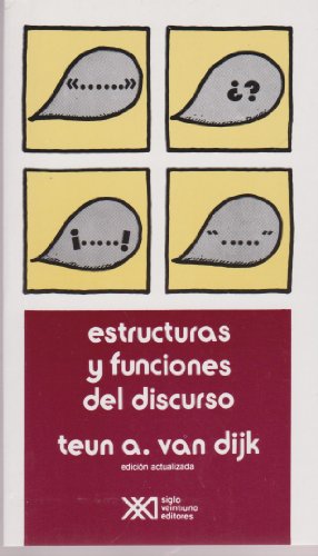 Beispielbild fr Estructuras y funciones del discurso (Spanish Edition) zum Verkauf von Librera El Pez Volador