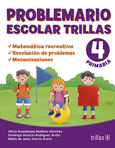 Stock image for Problemario escolar Trillas 4/ Educational Problems Trillas 4: Matematica Rec. for sale by Iridium_Books