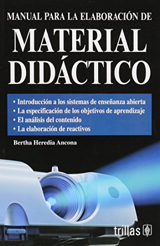 9789682475900: Manual para la elaboracion de material didactico/ Manual for didactic material's preparation