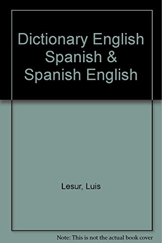 Stock image for Dictionary English Spanish & Spanish English (Spanish Edition) for sale by HPB Inc.