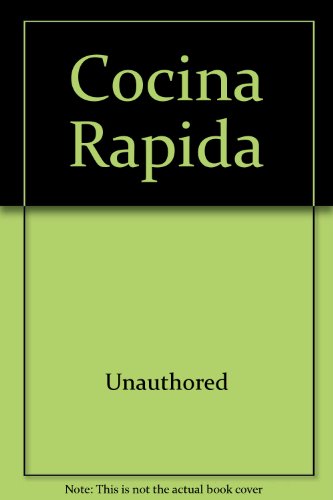 Cocina Rapida (9789682801297) by Unauthored