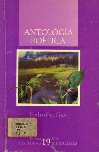 Beispielbild fr Antologia Poetica. Garfias. No. 19 zum Verkauf von Hamelyn