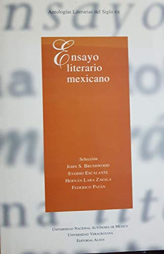 Stock image for Ensayo literario mexicano/ Mexican LiBrushwood, John Stubbs for sale by Iridium_Books