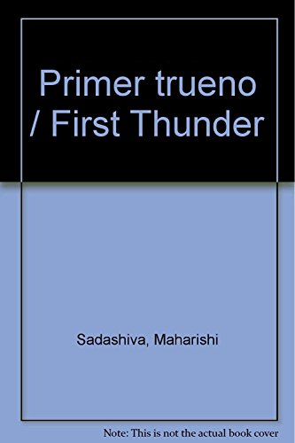 9789683815057: Primer trueno / First Thunder