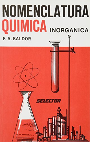 Beispielbild fr Nomenclatura quimica inorganica (Spanish Edition) zum Verkauf von Book Deals