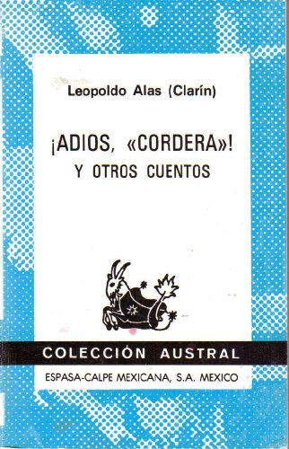 Beispielbild fr ADIOS CORDERA Y OTROS CUENTOS zum Verkauf von Libreria El Dia