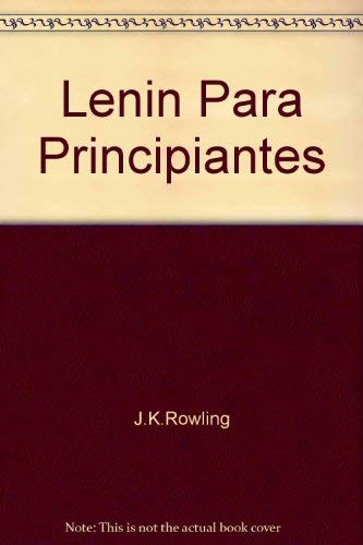 Lenin Para Principiantes (Spanish Edition) (9789684191846) by Rius