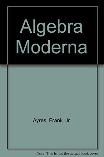 9789684229174: Algebra Moderna (Spanish Edition)