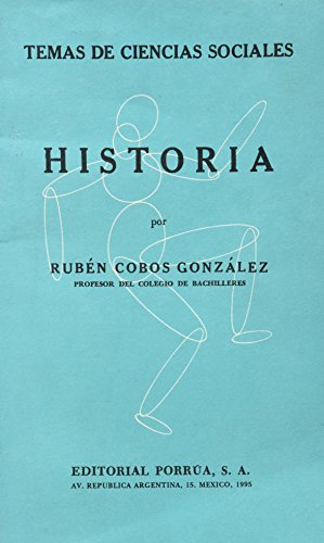 Stock image for HISTORIA [Paperback] by COBOS GONZALEZ, RUBEN for sale by Iridium_Books