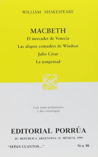 9789684320512: Macbeth (Spanish Edition)