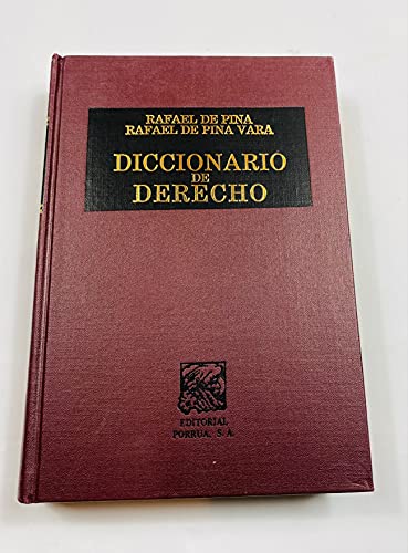 9789684321236: Diccionario de derecho