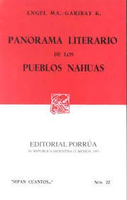 Imagen de archivo de Panorama literario de los pueblos Nahuas a la venta por HISPANO ALEMANA Libros, lengua y cultura