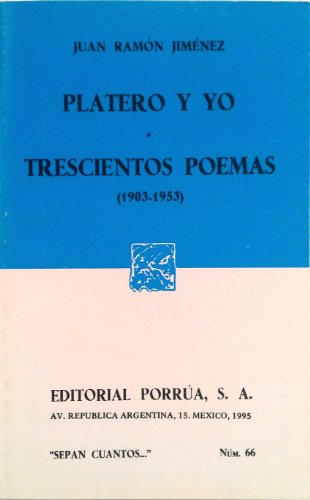 Imagen de archivo de Platero y Yo a la venta por Better World Books