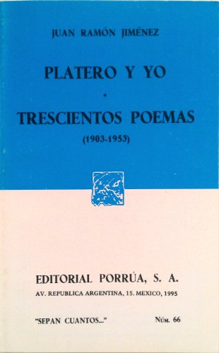 Stock image for Platero y Yo for sale by Better World Books
