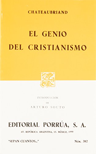 9789684327788: El Genio del Cristianismo (Spanish Edition)
