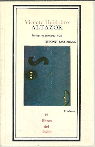 9789684341883: Altazor (Libros del bicho)