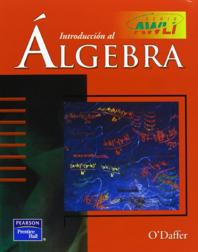 Beispielbild fr Introduccion al Algebra zum Verkauf von ThriftBooks-Dallas