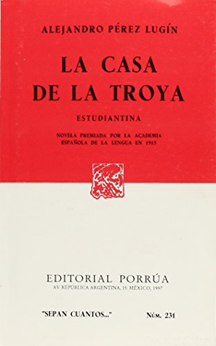 Stock image for La Casa de Troya Estudiantina for sale by Hamelyn