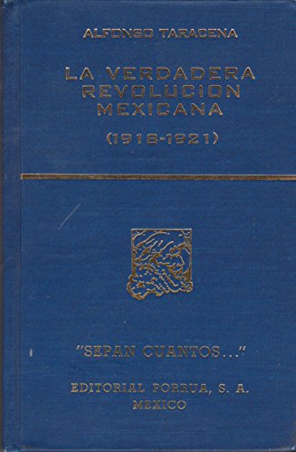 Imagen de archivo de La verdadera Revolucin Mexicana. (1918-1921) a la venta por Librera Juan Rulfo -FCE Madrid
