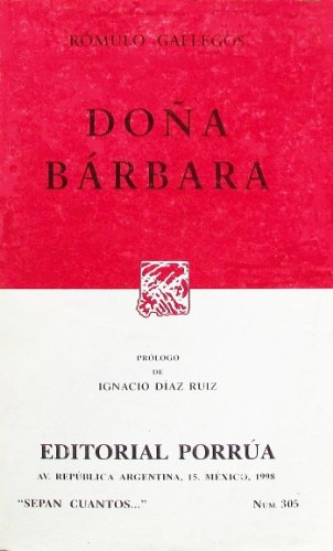 Beispielbild fr Dona Barbara zum Verkauf von Princeton Antiques Bookshop