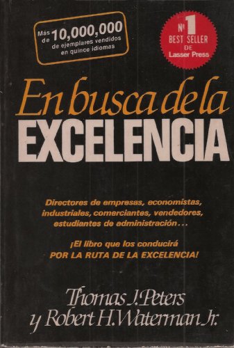 Imagen de archivo de En busca de la Excelencia a la venta por ThriftBooks-Dallas