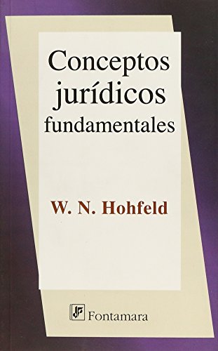 Imagen de archivo de Conceptos jurdicos fundamentales Hohfeld, W.N. a la venta por Iridium_Books