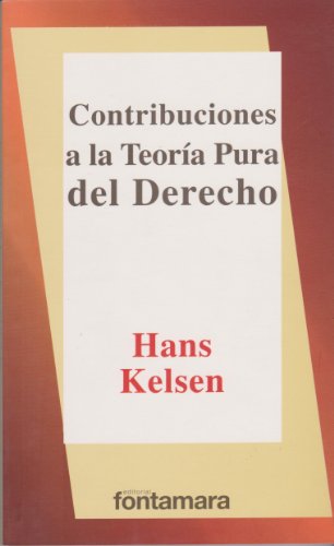 Imagen de archivo de Contribuciones a la teora pura del Derecho a la venta por MARCIAL PONS LIBRERO