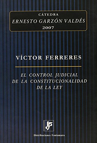 Imagen de archivo de Control judicial de la constitucionalFerreres Comella, Vctor a la venta por Iridium_Books