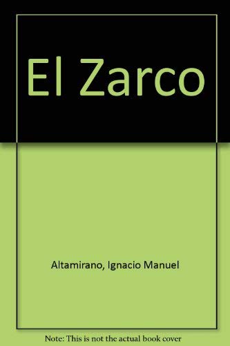 Imagen de archivo de El Zarco (Spanish Edition) a la venta por Blindpig Books