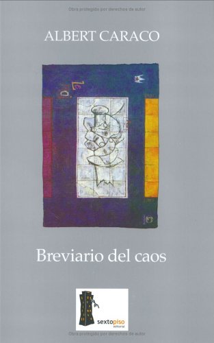Stock image for breviario del caos Caraco, Albert for sale by Iridium_Books