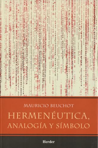 Imagen de archivo de Hermenutica, analoga y smbolo a la venta por SoferBooks