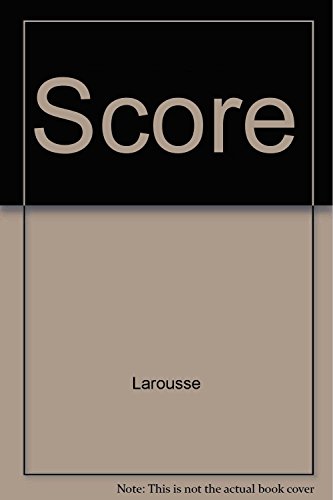 Imagen de archivo de Score (Spanish Edition) a la venta por Decluttr