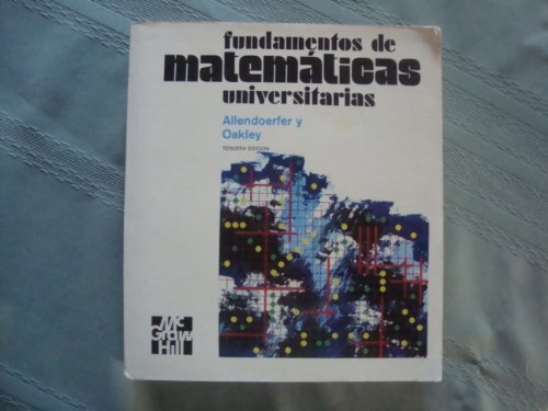 Stock image for Fundamemtos de Matematicas Universitarias (Spanish Edition) for sale by BookHolders