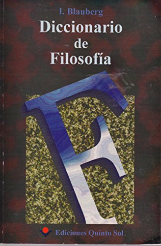 Stock image for Diccionario de Filosofia (Spanish Edition) for sale by Hawking Books