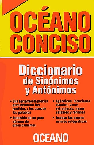 9789686321289: Oceano conciso/ Concise Oceano: Diccionario De Sinonimos Y Antonimos/ Dictionary of Synonyms and Antonyms