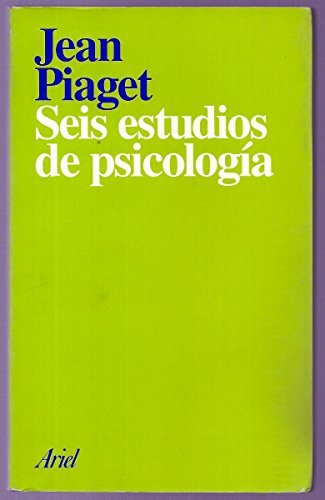 9789686640243: Seis estudios de psicologa