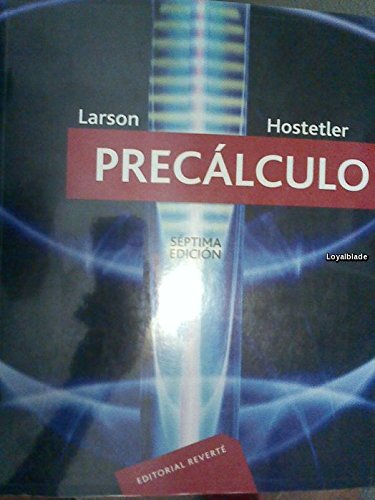 Imagen de archivo de Precalculo Larson, Ron./Hostetler,Robert P. a la venta por Iridium_Books