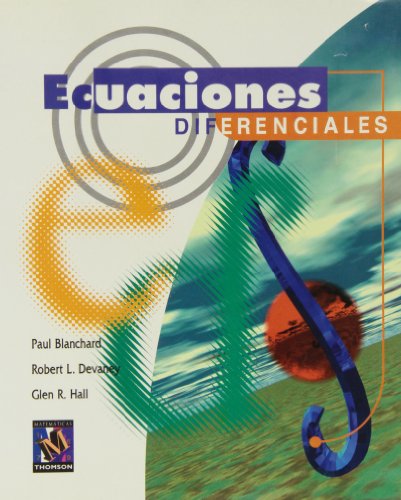 Beispielbild fr Ecuaciones Diferenciales (Spanish EdiBlanchard, Paul; Hall, Glen R.; zum Verkauf von Iridium_Books