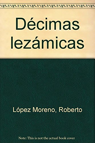 Imagen de archivo de Dcimas lezmicas a la venta por Librera Juan Rulfo -FCE Madrid