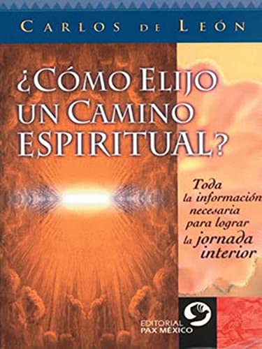 Imagen de archivo de Como elijo un camino espiritual How to choose a spiritual path a la venta por PBShop.store US