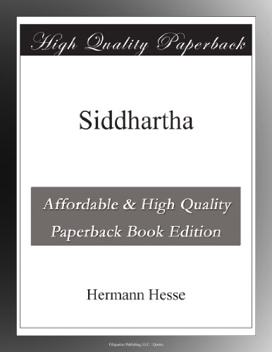 Imagen de archivo de Siddhartha a la venta por GF Books, Inc.