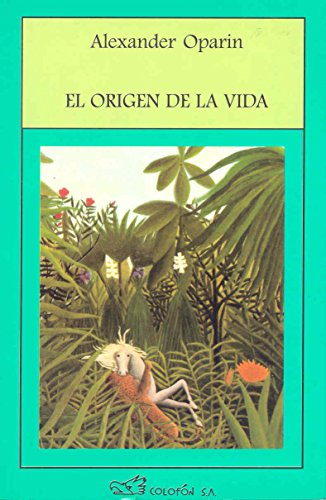 Imagen de archivo de origen de la vida el [Paperback] by ALEXANDER OPARIN a la venta por Iridium_Books